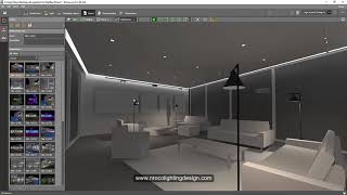 How to create light scenes in Dialux evo [upl. by Lederer]