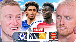 CHELSEA vs ARSENAL  Pitch Side LIVE [upl. by Pierce]