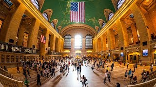 Walking Tour of Grand Central Terminal — New York City 【4K】🇺🇸 [upl. by Kong850]