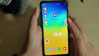 Galaxy S10  S10 How to Enable  Disable Bixby Voice Unlock to Unlock the Screen [upl. by Yrrac585]