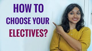 How to choose Elective Courses in College [upl. by Marlen]