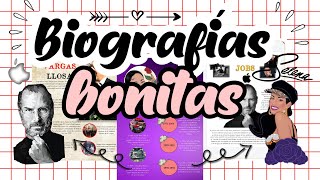 Biografías BonitasWORD🎙📱 [upl. by Tebazile]