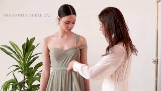 The Turner  How To Wear and Tie a Convertible Chiffon Bridesmaid Dress by Jenny Yoo [upl. by Ehcadroj]