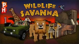 Wildlife Savanna Map  Minecraft Marketplace [upl. by Eeroc]