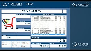 Sistema para supermercado  Venda PDV  Software Yzidro ERP [upl. by Eibrab603]