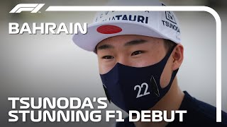 Yuki Tsunodas Stunning F1 Debut  2021 Bahrain Grand Prix [upl. by Tammany]