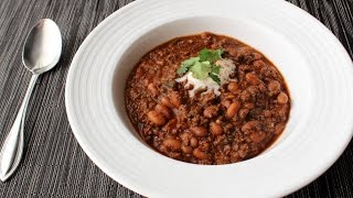 Beef Bean amp Beer Chili Recipe  How to Make Beef amp Beer Chili [upl. by Akcinahs201]