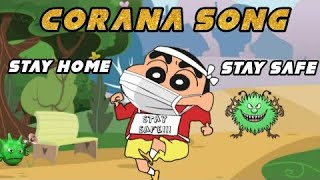 Corona Awareness Song  ft Shinchan  Alone Creations  COVID 19 [upl. by Gerry]