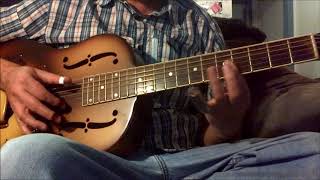 Delta Blues Licks In Open G [upl. by Brigida]