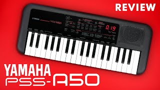 Yamaha PSSA50  Full Review [upl. by Yrro407]