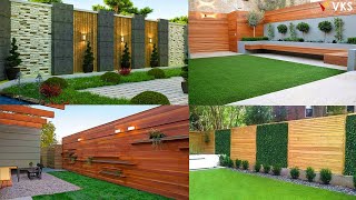 Backyard Fence Design Ideas  Backyard Privacy Fence  Backyard Garden Wooden Fence [upl. by Toinette]