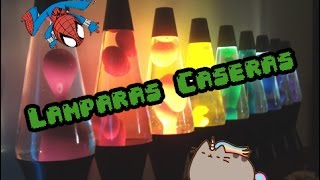 Como Hacer Una Lampara De Lava Casera [upl. by Viddah]