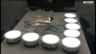 The Demo of PWM Dimming LED Drivers [upl. by Fraya]