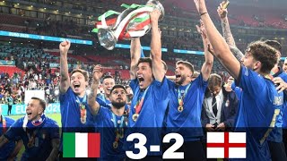 Italy vs England 11 32 Pens  Euro 2020 Final  All Goals amp Highlights [upl. by Annaiv]