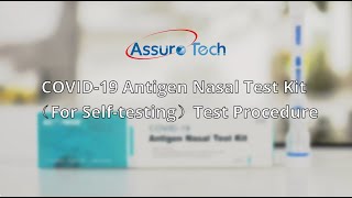 COVID19 Antigen Nasal Test Kit Test Procedure [upl. by Dallman]