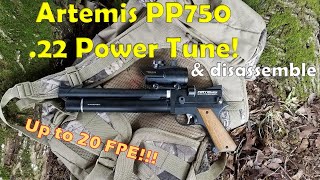 Artemis PP750 Power Level Adjustments [upl. by Enomis955]