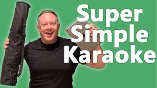 Simple Karaoke Setup for Mobile DJs  Add Another Component to your Services [upl. by Green]