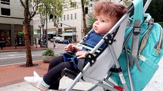 Taking Mini Silicone Reborn Baby and Reborn Toddler On Outing [upl. by Vaden]