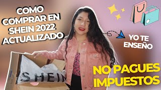 COMO COMPRAR EN SHEIN 2022 DESDE ECUADOR SIN PAGAR IMPUESTOS  KSTYLE [upl. by Yclek99]