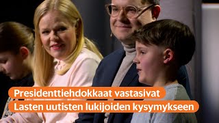 Presidenttiehdokkaat vaalitentissä [upl. by Annawaj]