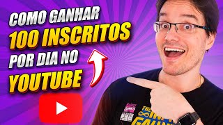 COMO CRESCER NO YOUTUBE 2021 E GANHAR 100 INSCRITOS POR DIA [upl. by Panta922]