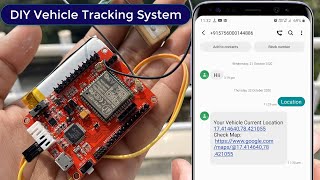 GSM  GPS Based Vehicle Location Tracking System using Arduino [upl. by Ellertnom]