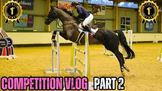 COMPETITION VLOG PART 2  THREE HORSES THREE ROSETTES  VLOG 171 [upl. by Bertine]