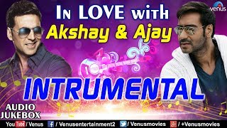 In Love With Ajay amp Akshay  Instrumental Hits 90s Instrumental Songs  Jukebox [upl. by Ail778]