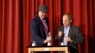 Penn amp Teller Reveal the Cups and Balls Trick [upl. by Sucramraj]