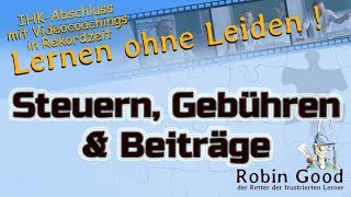 Steuern Gebühren und Beiträge [upl. by Haceber992]