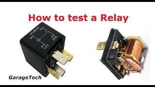 How to test a Relay [upl. by Amir]