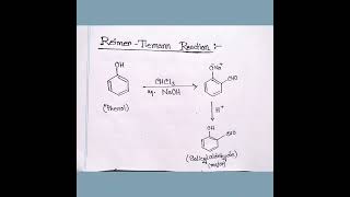 Reimer  Tiemann Reaction [upl. by Alliuqat]