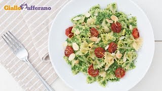 Pasta al pesto di rucola e limone con pomodorini confit [upl. by Ecargyram]