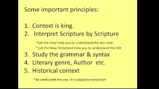 Exegesis and Hermeneutics  Lesson 7 [upl. by Karena293]