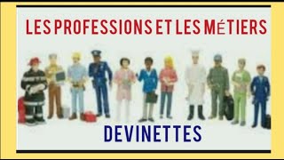 LES PROFESSIONS ET LES MÉTIERS EN FRANÇAIS 1  niveau A1 [upl. by Ardnosac]