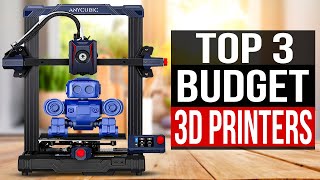 TOP 3 Best Budget 3D Printers 2024 [upl. by Harl]