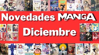 💮NOVEDADES MANGA DICIEMBRE🎄 [upl. by Ayahs28]