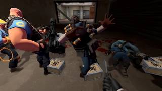 Team Fortress 2  Backstab Death Animations [upl. by Marcile872]