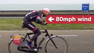 The Dutch headwind cycling championships are amazing [upl. by Ahsitan]