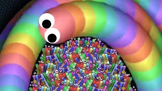 Slitherio AI 100000 Score Epic Slitherio Gameplay [upl. by Druci]