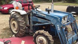 How To Change The Hydraulic Fluid On An Old Ford Tractor [upl. by Ayoral259]