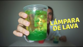 Tutorial  LAMPARA DE LAVA [upl. by Cung]