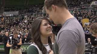 Halftime Proposal at the Convo [upl. by Vorster]