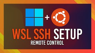 UbuntuWSL SSH Server Setup Guide  Remote SSH WSL [upl. by Ssitruc]