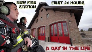 First 24 Hours in a New Fire Station  A Day in the Life [upl. by Kwang]