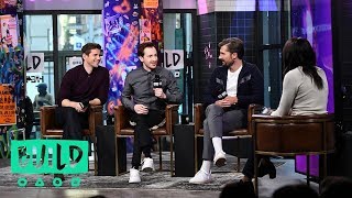 Gwilym Lee Joe Mazzello amp Allen Leech Talk quotBohemian Rhapsodyquot [upl. by Nosahc]