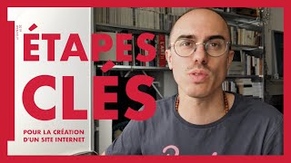 Les étapes de la création dun site web [upl. by Yraht]