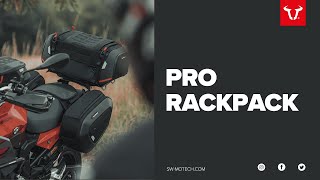 Motorcycle tail bags  PRO Rackpack by SWMOTECH [upl. by Etteneg]