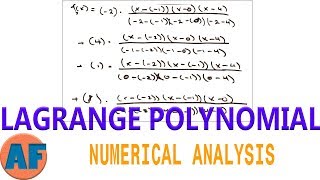 Lagrange Interpolating Polynomial  Easy Method [upl. by Anifur701]