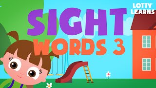 LEARN TO READ  Sight Words GAME  LOTTY LEARNS [upl. by Armallas506]